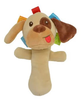 Hochet en Peluche pour Bébé de 0 à 12 mois : Le Compagnon Idéal pour l'Éveil de Votre Petit Trésor.